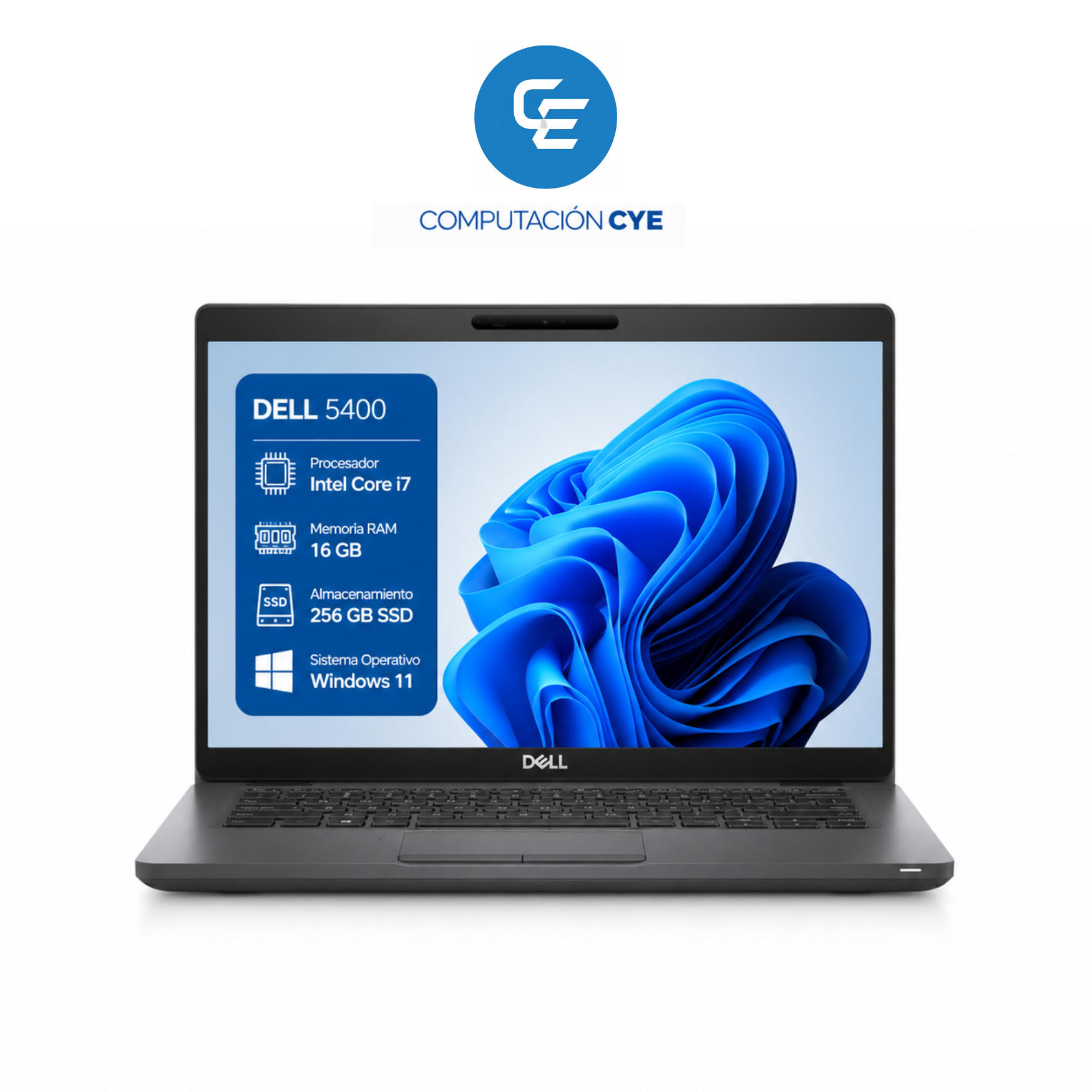 NOTEBOOK DELL 5400 CORE I7 16GB DE RAM 256 DISCO SSD – ComputaciónCYE