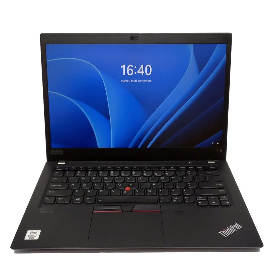 NOTEBOOK THINKPAD CORE I7 T14 16 GB DE RAM Y DISCO SOLIDO