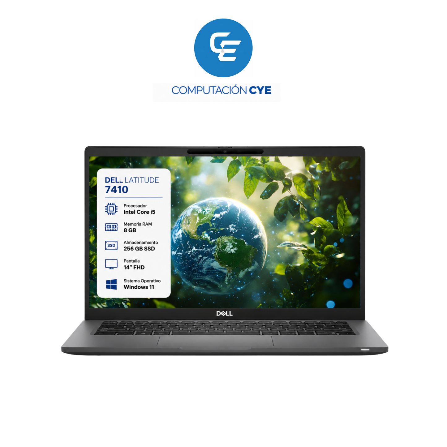 NOTEBOOK DELL 7410 CORE I5 8GB DE RAM 256 DISCO SSD
