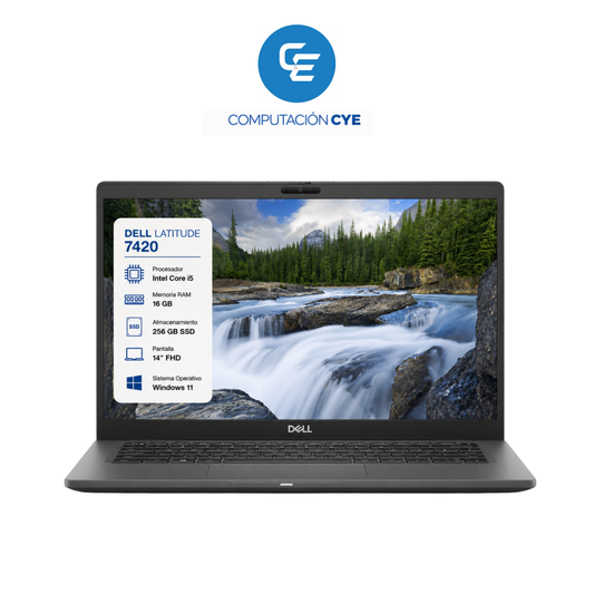 NOTEBOOK DELL 7420 CORE I5 16 GB DE RAM 256 DISCO DURO SSD