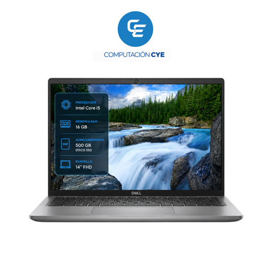 NOTEBOOK DELL CORE I5 16 GB DE RAM Y 500 GB DISCO SOLIDO ONCE GENERACION
