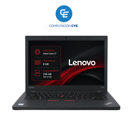 NOTEBOOK CORE I7 THINKPAD T460S 8 GB DE RAM Y 256 GB DISCO SOLIDO