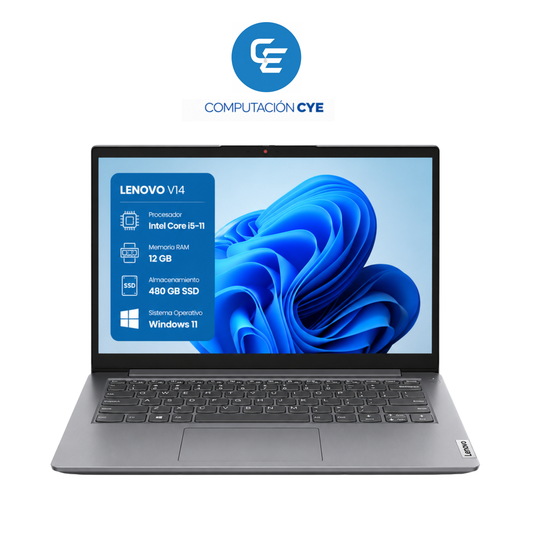 NOTEBOOK LENOVO CORE I5-11 12 GB DE RAM Y 480 GB DISCO SOLIDO