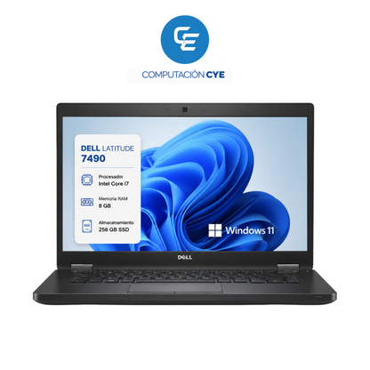 NOTEBOOK DELL 7490 CORE I7 8 GB DE RAM 256 DISCO SOLIDO