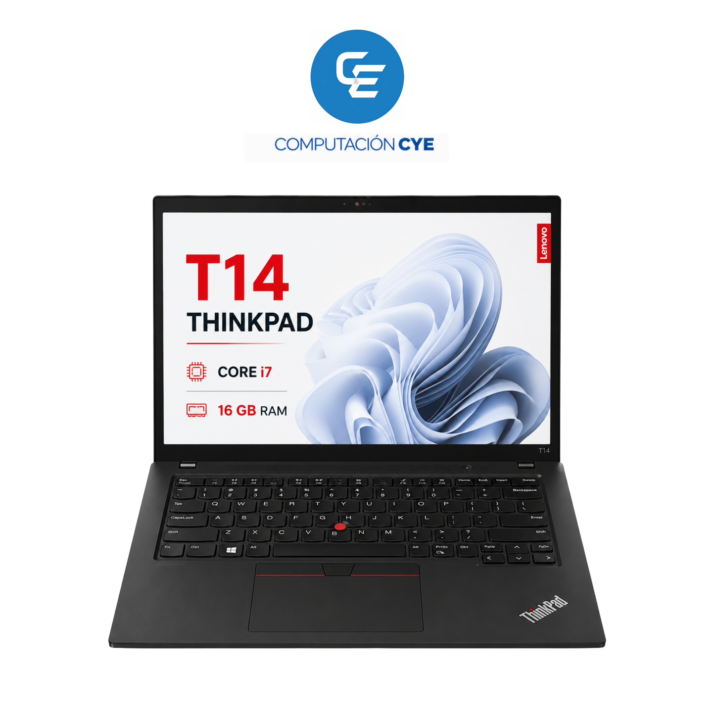 NOTEBOOK THINKPAD CORE I7 T14 16 GB DE RAM Y DISCO SOLIDO