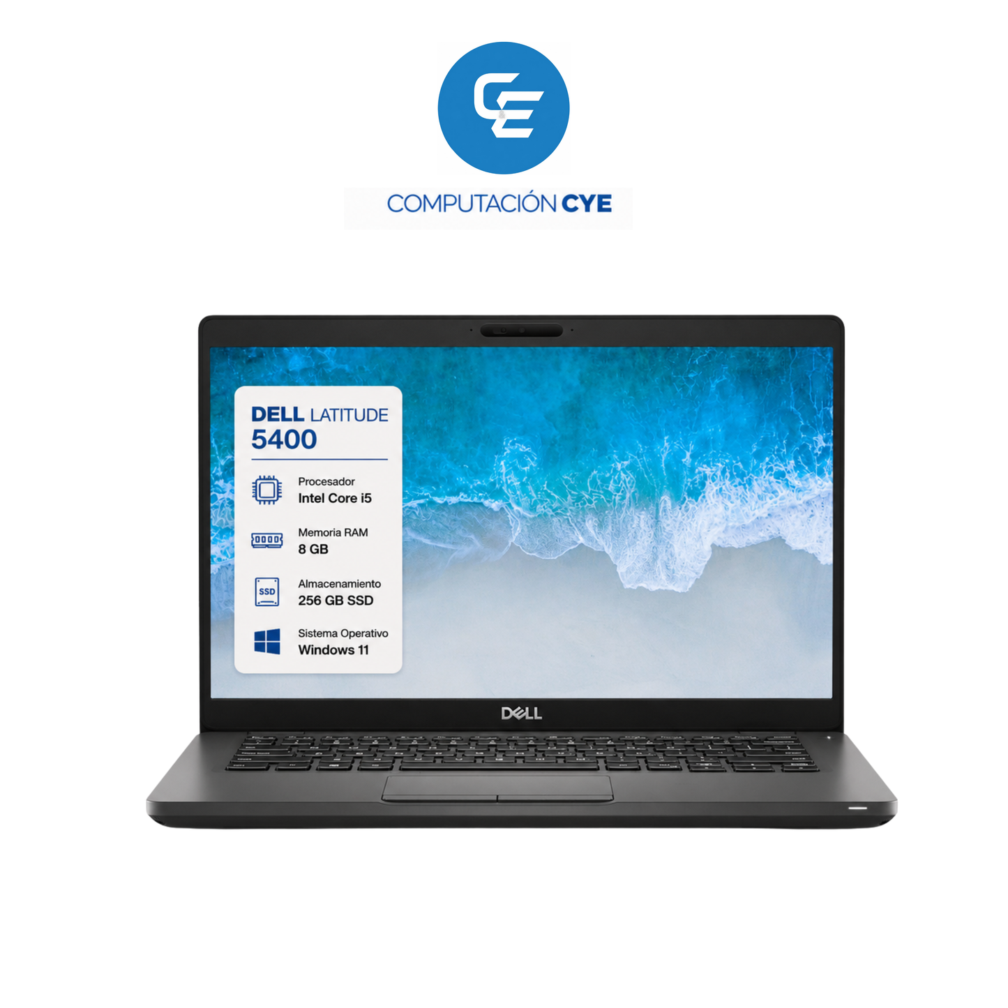 NOTEBOOK DELL 5400 CORE I5 8 GB DE RAM Y 256 GB DISCO SSD