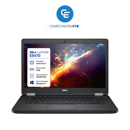 NOTEBOOK DELL E5470 CORE I7 8 GB DE RAM Y 256 DISCO SSD