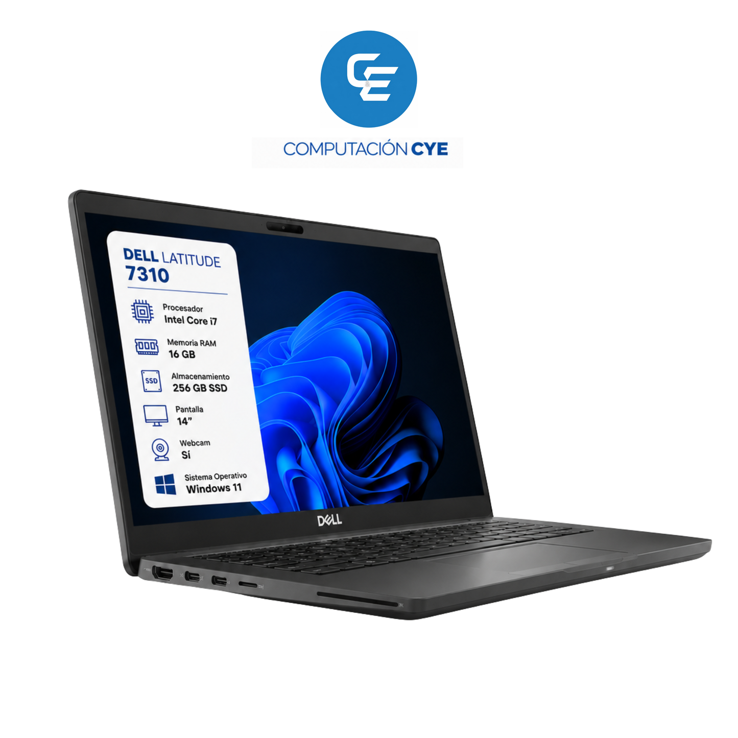NOTEBOOK DELL 7310 CORE I7 16 GB DE RAM 256 DISCO SSD