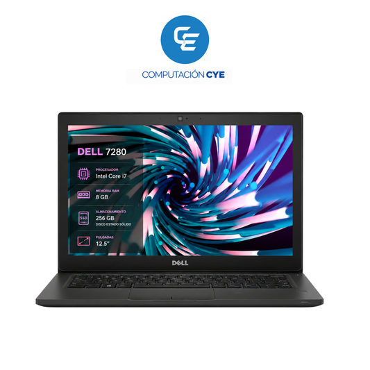 NOTEBOOK DELL 7280 CORE I7 8 GB DE RAM Y 256 GB DISCO SSD